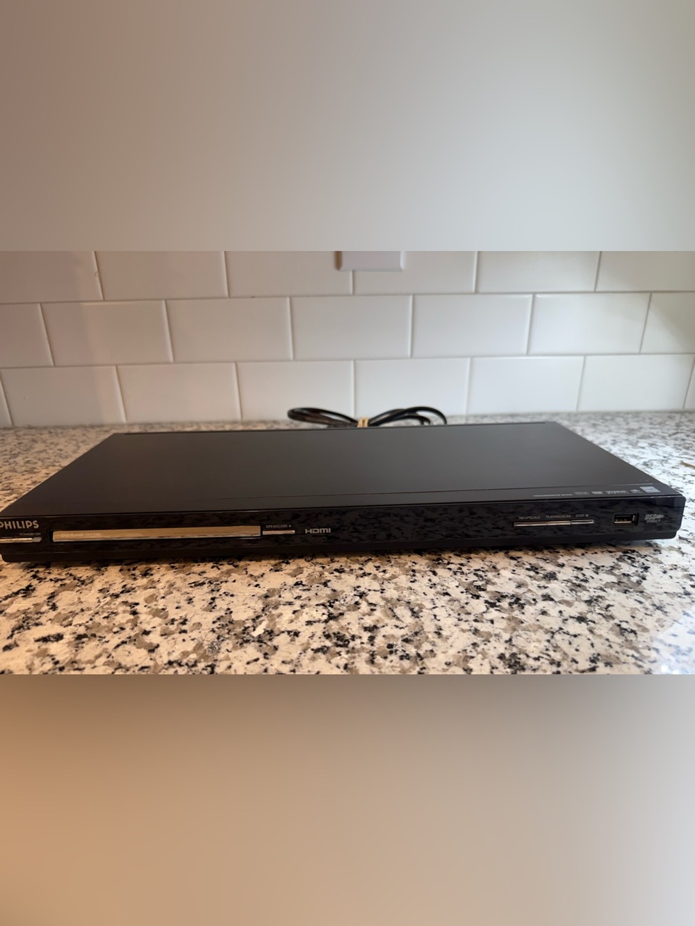 Phillips Black DVD/Blu‑ray Player with HDMI